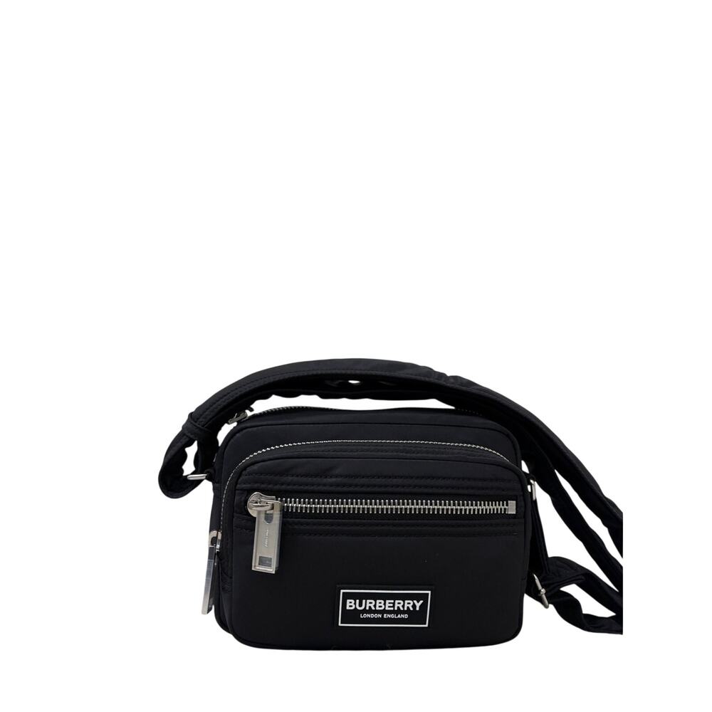 Sale ends 6/4 Burberry Black Nylon logo crossbody bag New - Picture 4 of 9